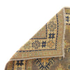 Kazak Rug Handmade Gray Medallion 4x6 ft