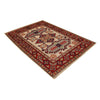 Kazak Rug Handmade Beige Medallion 2x4 ft