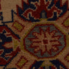 Kazak Rug Handmade Beige Medallion 2x4 ft
