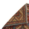 Kazak Rug Handmade Blue Medallion 2x4 ft