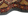 Kazak Rug Handmade Blue Medallion 2x4 ft