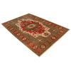 Heriz Area Rug Handmade Multi Medallion 3x5 ft