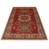 Kazak Rug Handmade Red Medallion 3x5 ft