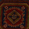 Kazak Rug Handmade Red Medallion 3x5 ft