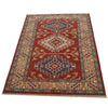 Kazak Rug Handmade Red Medallion 3x5 ft
