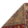 Kazak Rug Handmade Red Medallion 3x5 ft