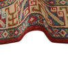 Kazak Rug Handmade Red Medallion 3x5 ft