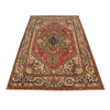 Heriz Area Rug Handmade Multi Medallion 4x6 ft
