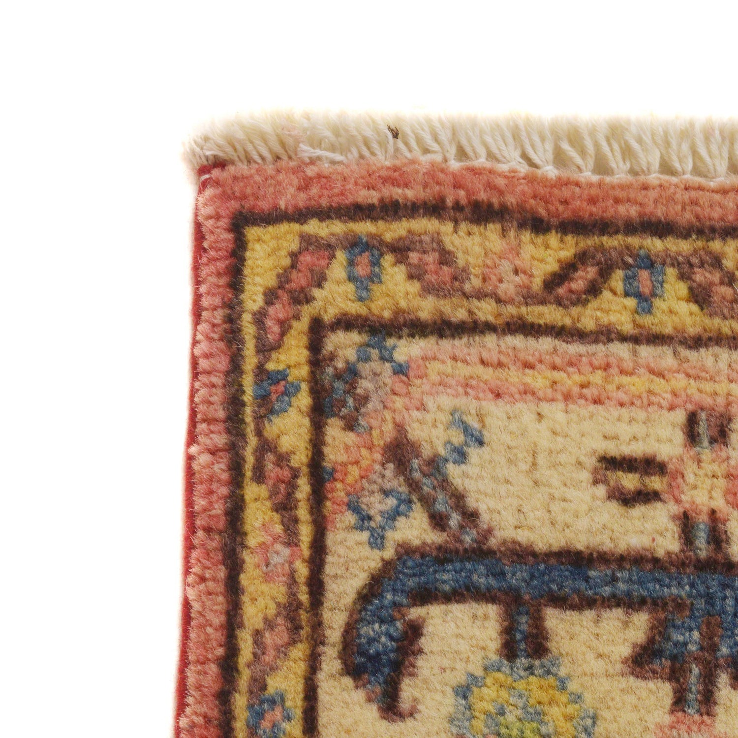 Heriz Area Rug Handmade Multi Medallion 4x6 ft