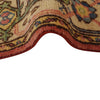 Heriz Area Rug Handmade Multi Medallion 4x6 ft