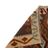 Handmade Multi Kilim Geometric 10' Runner