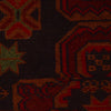 Baluchi Rug Handmade Red Geometric 2x4 ft