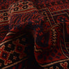 Baluchi Rug Handmade Red Prayer Design 2x4 ft
