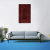 Baluchi Rug Handmade Red Prayer Design 3x5 ft