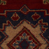 Kazak Rug Handmade Red Medallion 2x4 ft