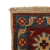 Kazak Rug Handmade Beige Medallion 2x4 ft