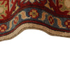 Kazak Rug Handmade Beige Medallion 2x4 ft