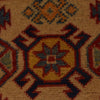Kazak Rug Handmade Red Medallion 2x4 ft
