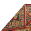 Kazak Rug Handmade Red Medallion 2x4 ft
