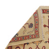 Kazak Rug Handmade Beige Medallion 2x4 ft