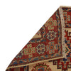 Kazak Rug Handmade Beige Medallion 2x4 ft