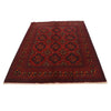 Khal Mohammadi Rug Handmade Red 4x7 ft