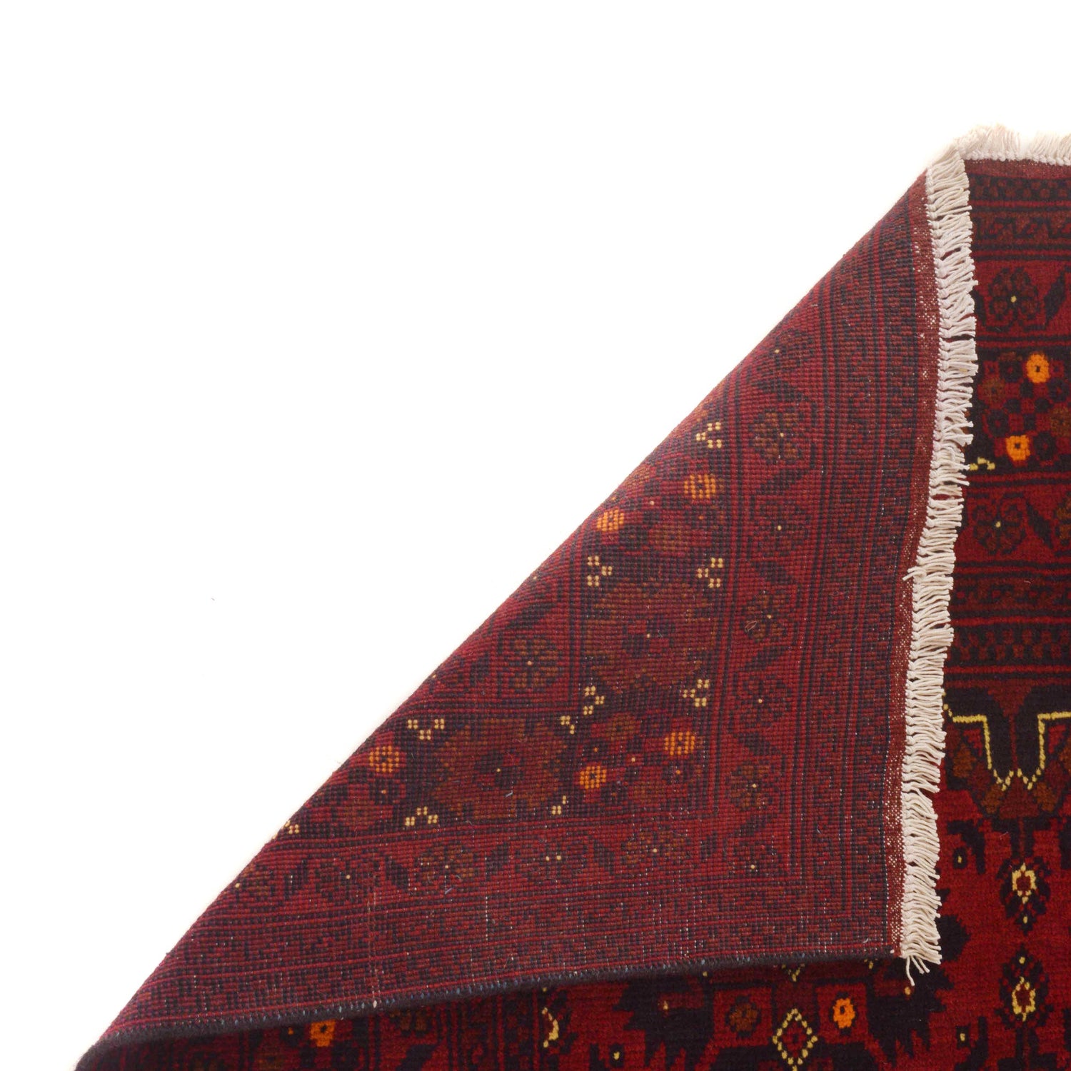 Khal Mohammadi Rug Handmade Red 4x7 ft