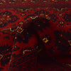 Khal Mohammadi Rug Handmade Red 4x7 ft