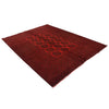 Filpa Area Rug Handmade Red Geometric 7x10 ft