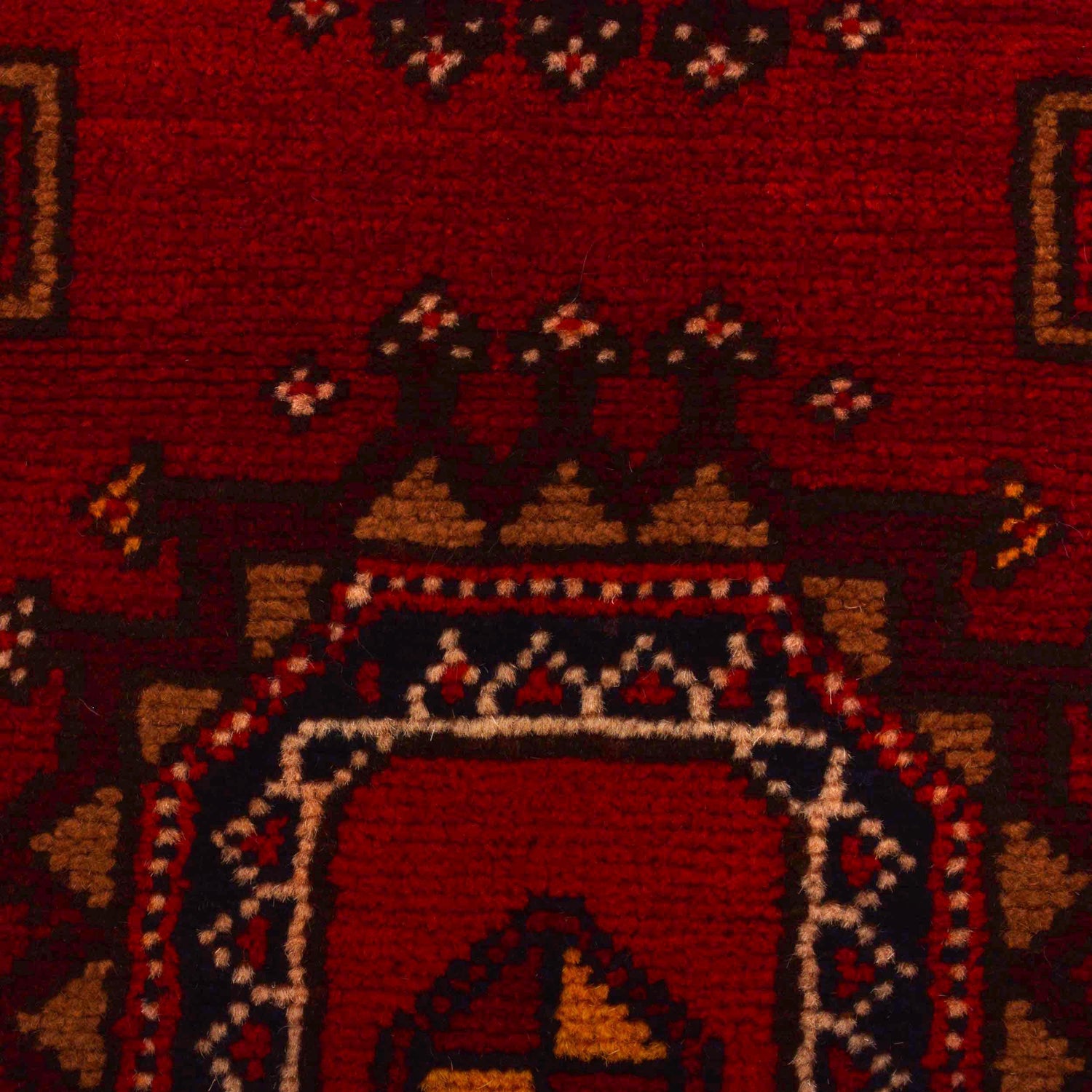 Baluchi Runner Rug Handmade Red 6' Runner