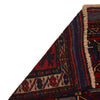 Baluchi Rug Handmade Red Geometric 3x5 ft