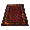 Baluchi Rug Handmade Red Prayer Design 2x4 ft