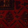 Baluchi Rug Handmade Red Prayer Design 2x4 ft