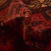 Baluchi Rug Handmade Red Prayer Design 2x4 ft
