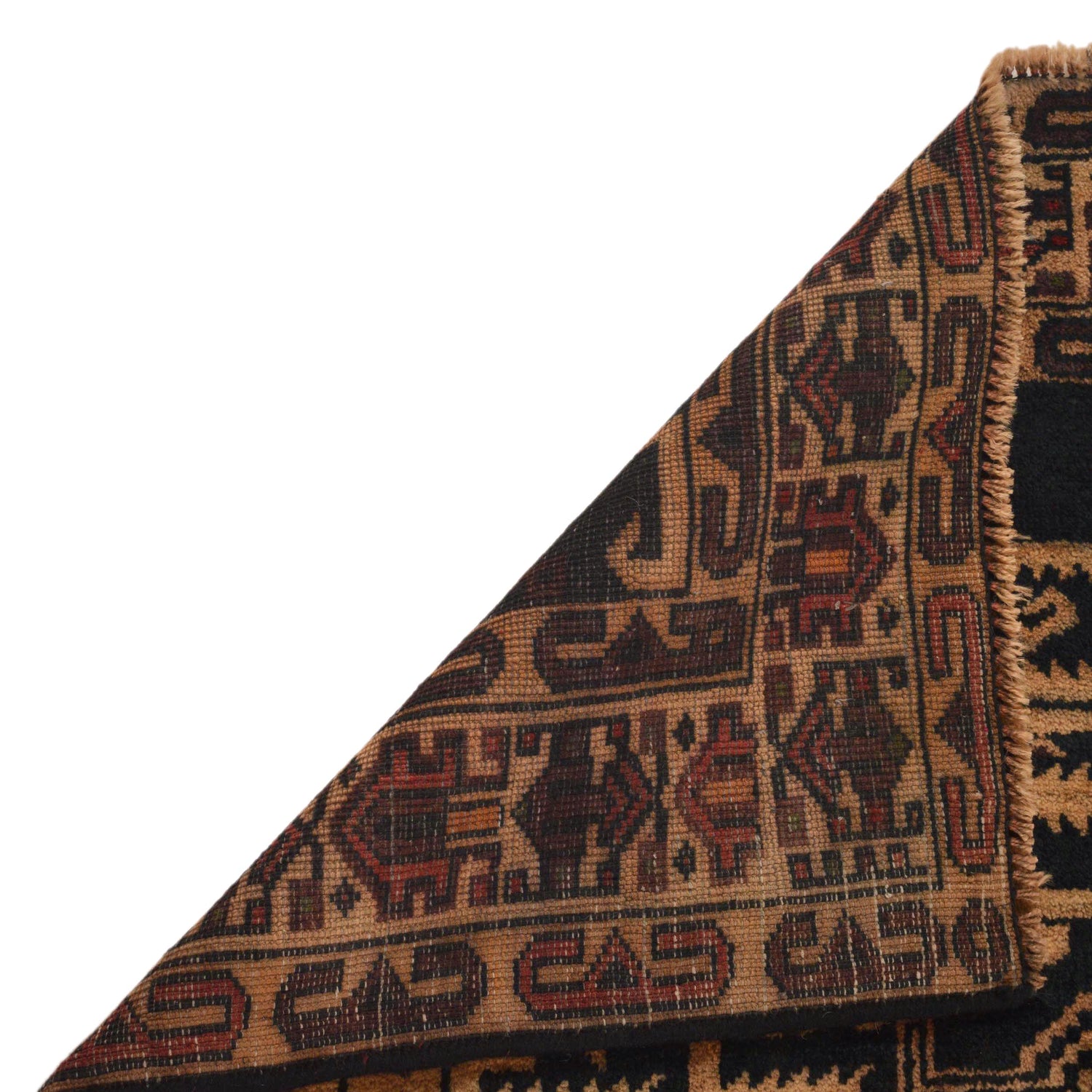 Baluchi Rug Handmade Multi Floral 4x6 ft
