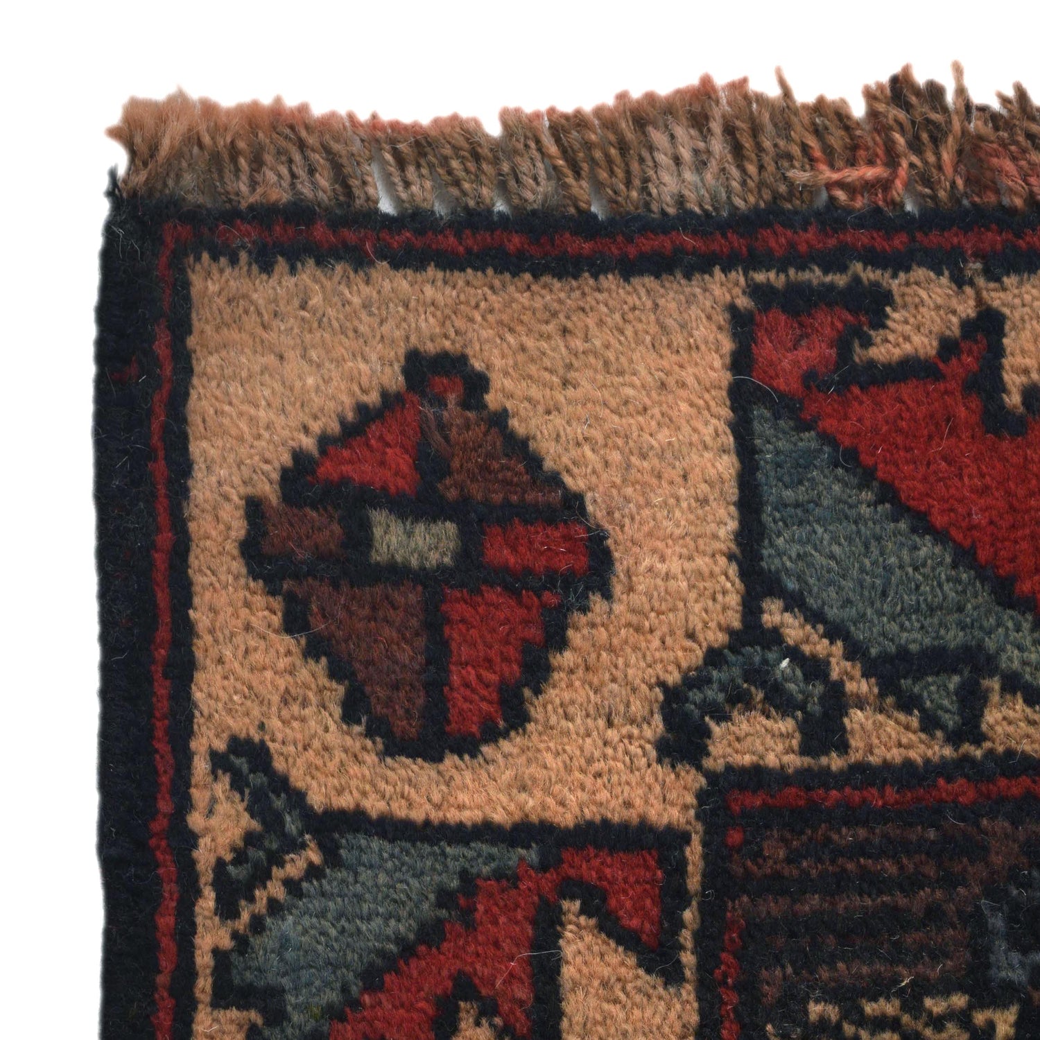 Pictorial Rug Handmade Multi Design