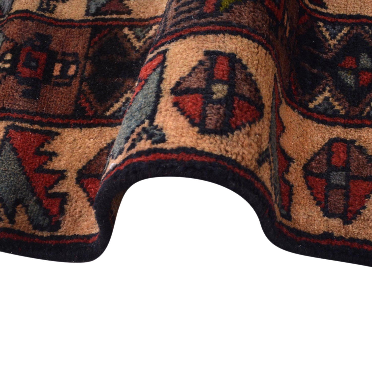 Pictorial Rug Handmade Multi Design