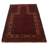Baluchi Rug Handmade Red Prayer Design 3x5 ft