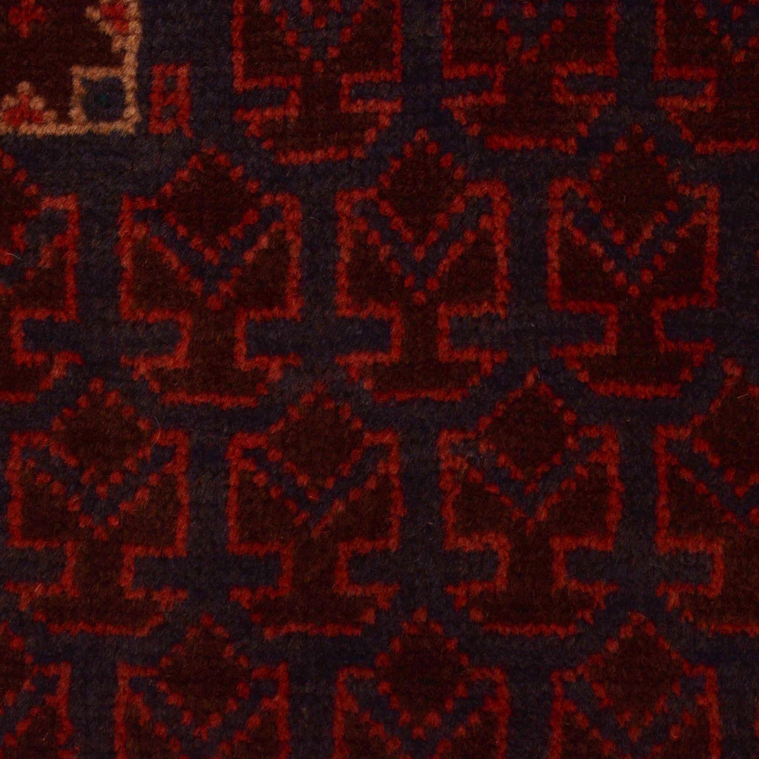 Baluchi Rug Handmade Red Prayer Design 3x5 ft