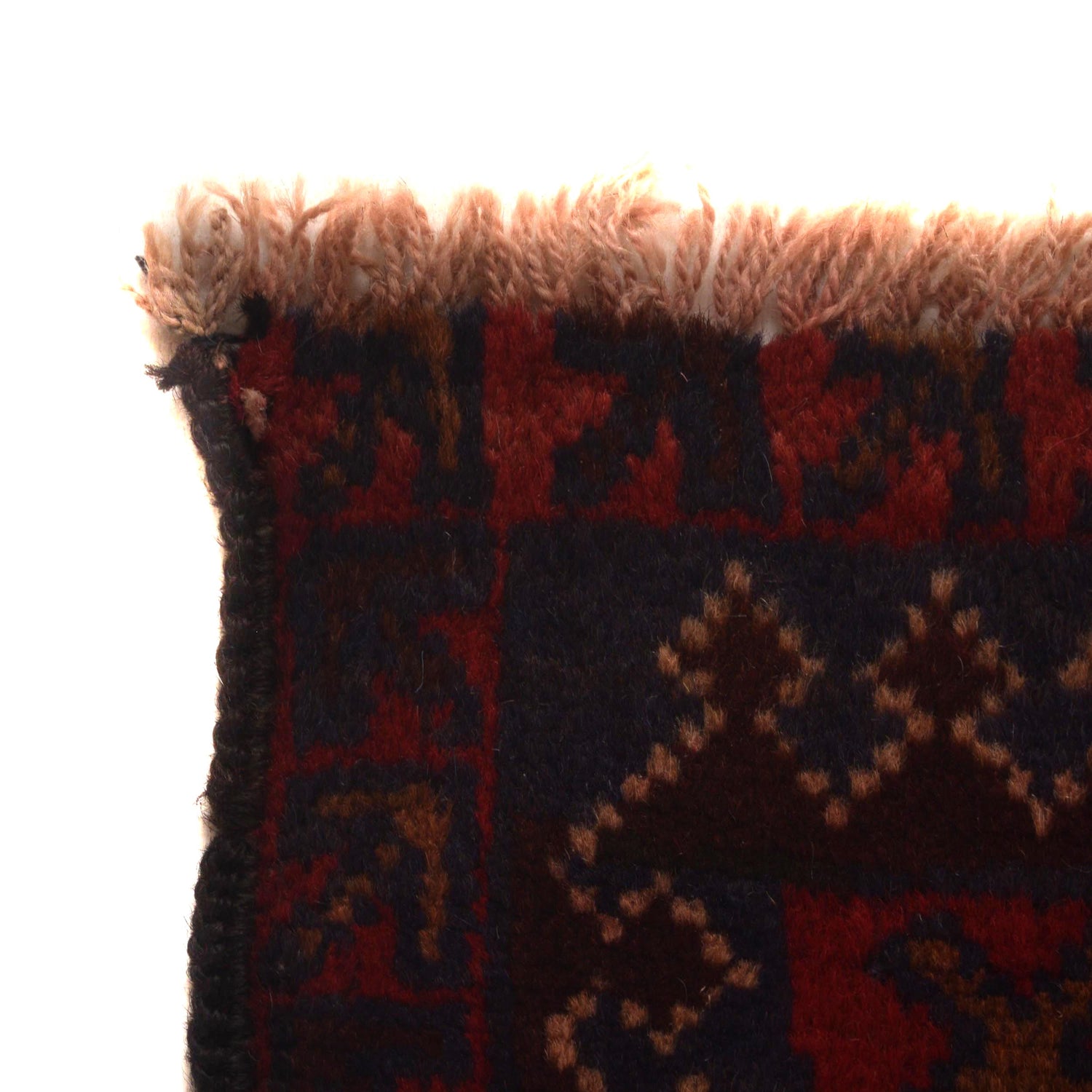 Baluchi Rug Handmade Red Prayer Design 3x5 ft