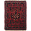 Handmade Wool Doormat Red Floral