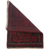 Handmade Wool Doormat Red Floral