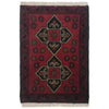 Handmade Wool Doormat Red Floral