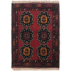 Handmade Wool Doormat Red Floral