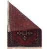 Handmade Wool Doormat Red Floral