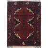 Handmade Wool Doormat Red Floral
