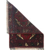 Handmade Wool Doormat Red Floral
