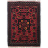 Handmade Wool Doormat Red Floral