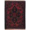 Handmade Wool Doormat Red Floral