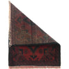 Handmade Wool Doormat Red Floral